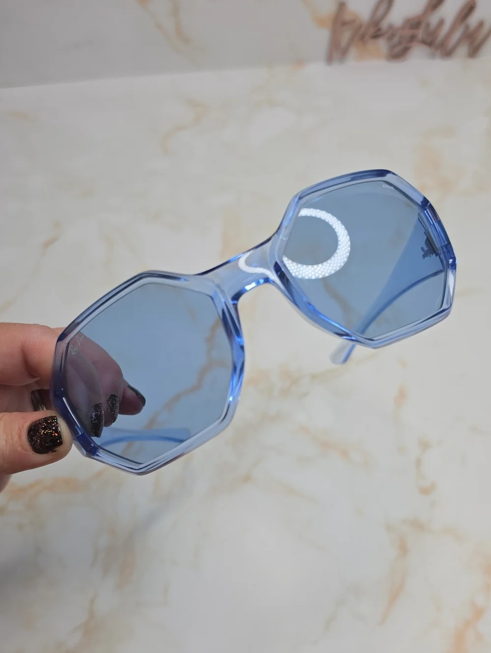 Ray Ban blue Evolve sunglasses Blue Photochromic Unisex Sunglasses